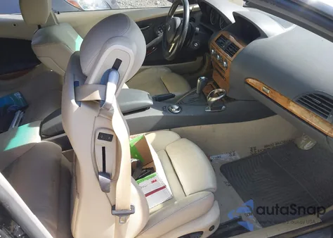 2005 BMW 645Ci z USA, uszkodzony, nr VIN WBAEK73435B324866